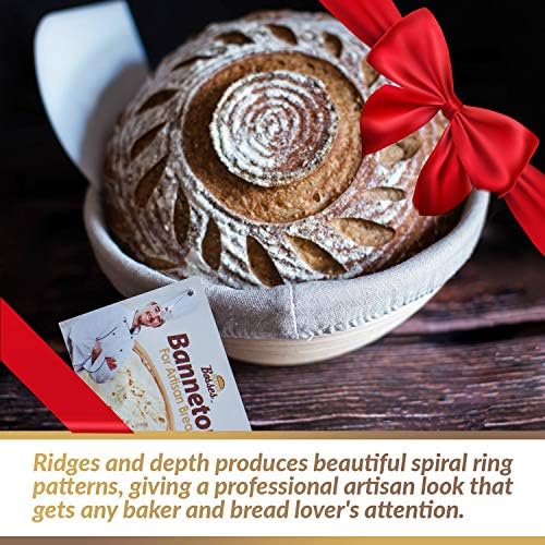9-Inch Banneton Proofing Basket Perfect for Bakers