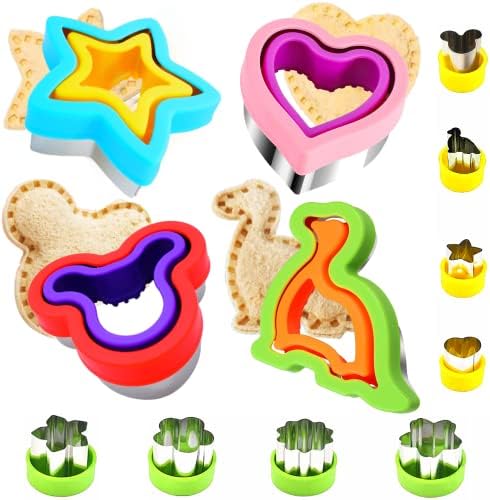 BANIC 12Pc Sandwich Cutter Sealer Set