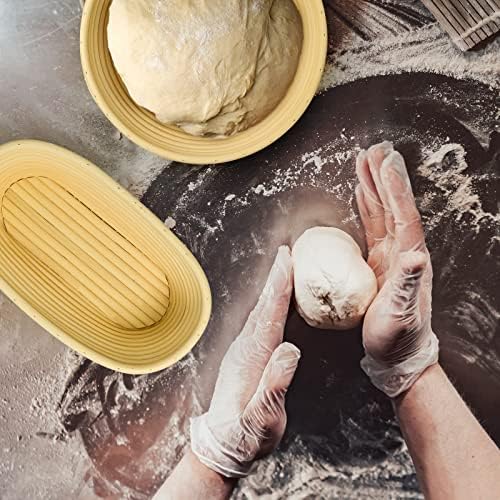 Banneton Bread Proofing Basket Sourdough Starter Kit Beginner-Friendly Easy to Use