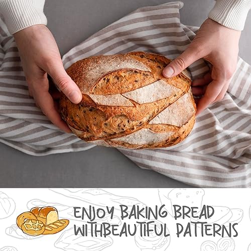 Sourdough Bread Proofing Basket Set