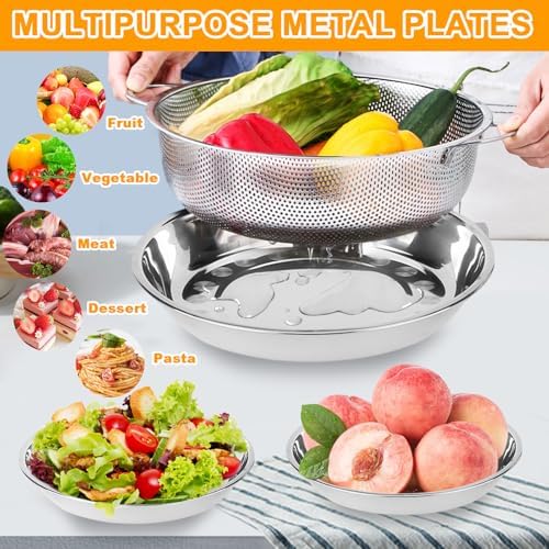 Premium Stainless Steel Colander Set