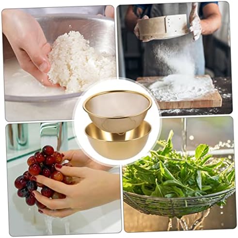 Versatile 24cm Rice Strainer Set
