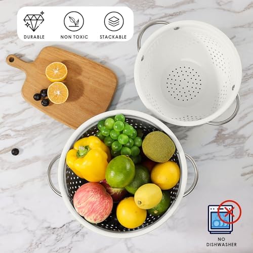 Rorence 3-in-1 Colander Set - Durable Easy to Use