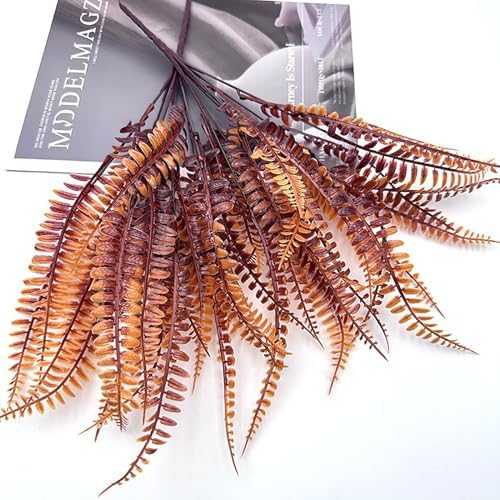 12pc Realistic Fake Plants Outdoor Decor