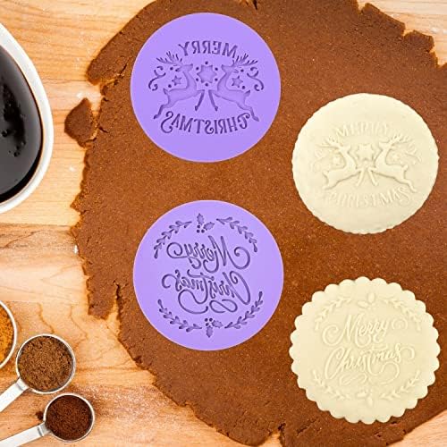 Christmas Cookie Embosser Set