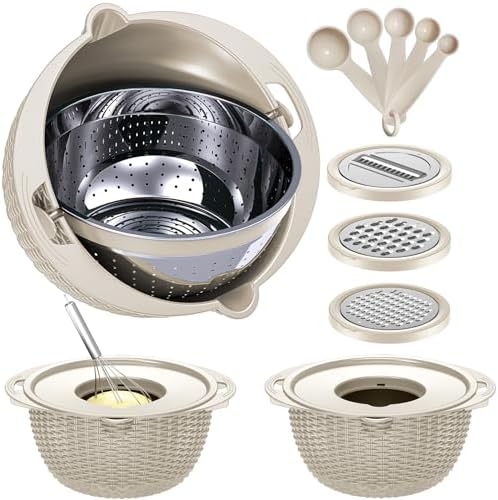 Balavina 4-in-1 Colander With Bowl Set