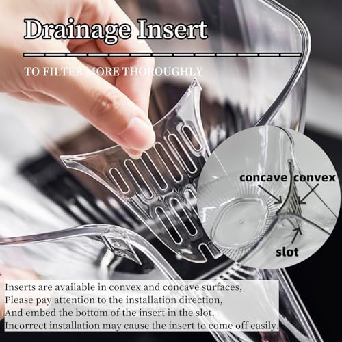 Streamlined Design Drain Basket