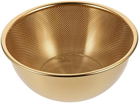 Stainless Steel Drain Basket for Kitchen Use Multipurpose Mesh Colander