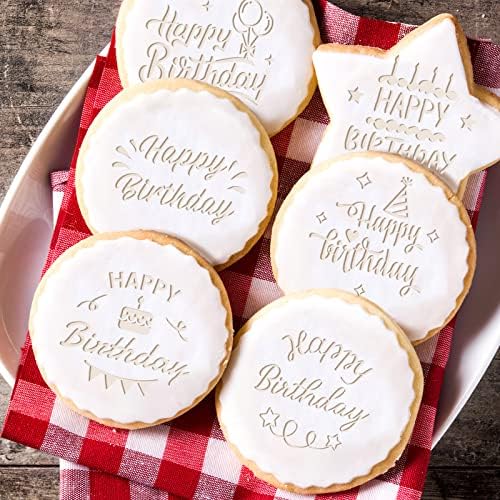 6 Pcs Baby Shower Fondant Embosser Cookie Stamps 3D Design