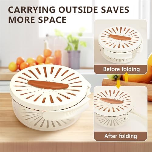 Collapsible Fruit Strainer Set for Kitchen