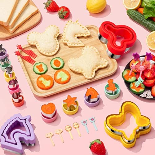 Magic of Munch - 48PCS Mega Sandwich Cutters Set for Kids
