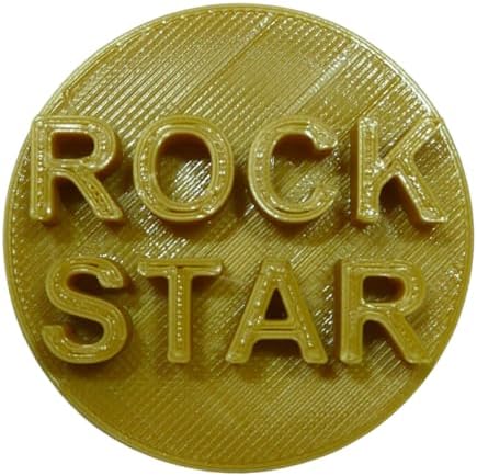 ROCK STAR CANDY HEARTS COOKIE STAMPS for Play Baking and Art
