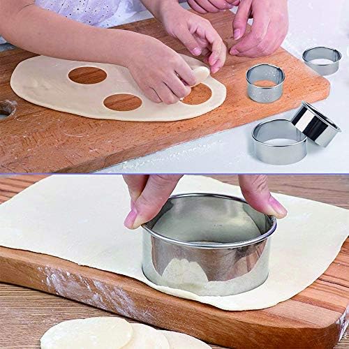 12 Piece Stainless Steel Cookie Cutter Set with Storage Box