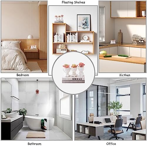 3-Pack Cute Fake Plants for Office
