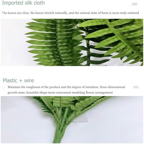 All-Way Artificial Outdoor Standing Fern Plant