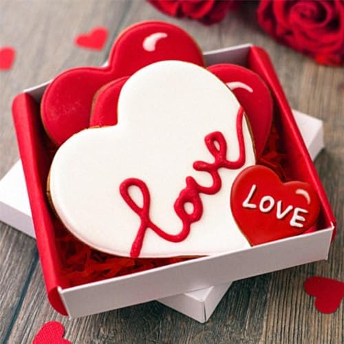 Love Baking Heart Cookie Cutter Set