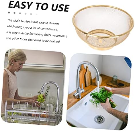 Essential Kitchen Strainer Durable Stainless Steel with Handle