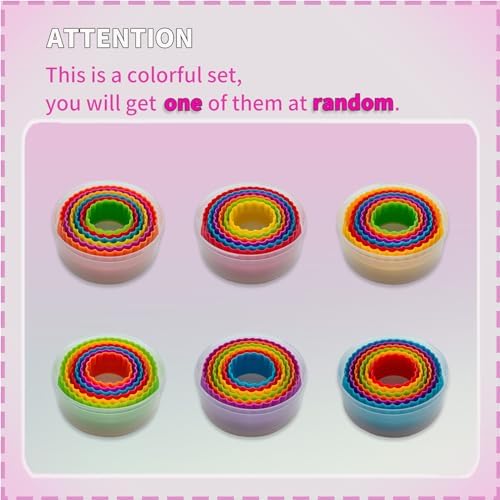 Bolonie Cookie Cutter Set - 6PCS Unique Baking Shapes