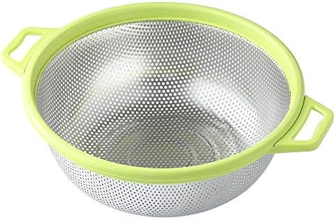 Stainless Steel Colander with Handle Kitchen Gadget