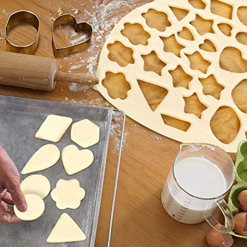 ZMJY 30-Piece Mini Cookie Cutter Set