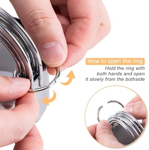 Husfunov Round Cookie Cutter Set with Handle