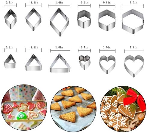 ZMJY 30-Piece Mini Cookie Cutter Set