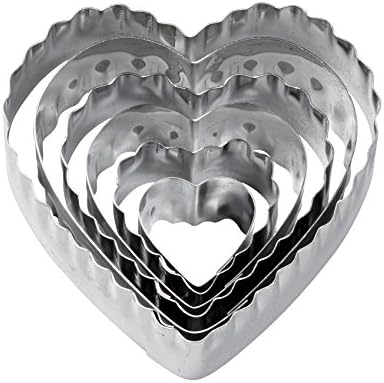 Wilton Nesting Fondant Cutters Silver