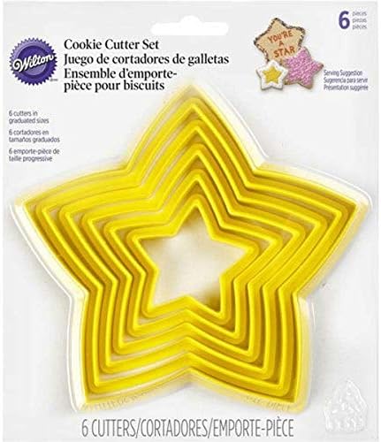 Wilton Nesting Star Cutters 6-Piece Set
