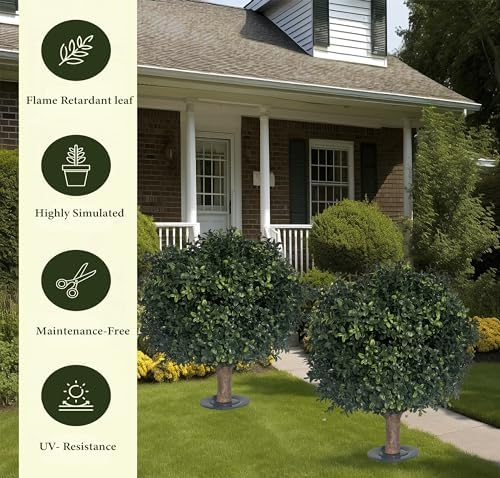 27 Boxwood Ball Bush UV Resistant