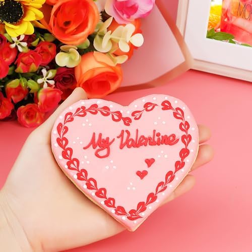 BakingWorld Heart Cookie Cutter Set for Valentines Day
