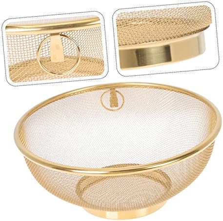 Ergonomic Metal Strainer Kitchen 30-Second Speed Rust-Resistant