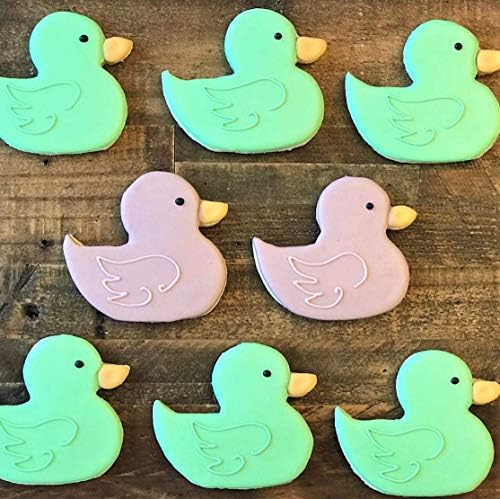 Adorable 4 Rubber Duck Cookie Cutter - Made in USA