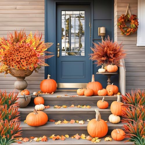Astryas 20-Bundle Artificial Fake Flowers Outdoor