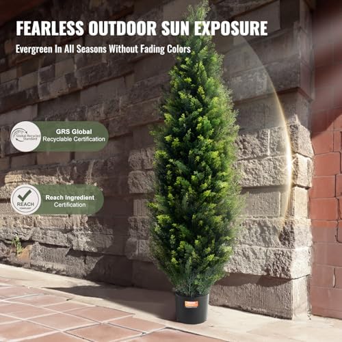 Artificial Cedar Topiary 48