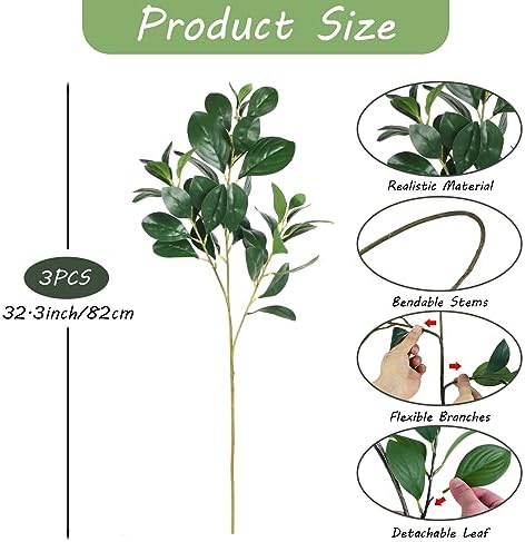 AILANDA Artificial Greenery Stems