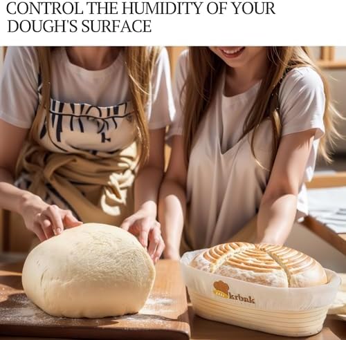 Handcrafted proofing basket sustainable resilient for sourdough baking