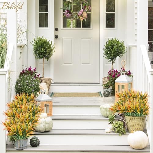 Fall and Halloween Artificial Plants for Home Decor