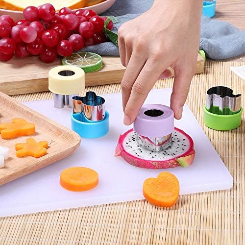 Perfect for Kids - 15 Vegetable Cutter Shapes Set