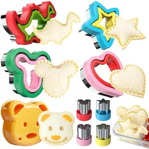 Perfectly Cut Sandwiches for Kids and Adults 5 Piece Set