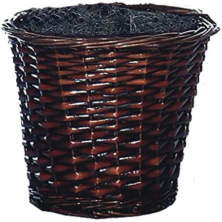 Vickerman 4-Foot Artificial Japanese Maple Bush in Rattan Basket Green