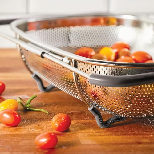 Rachael Ray Expandable Over-the-Sink Colander