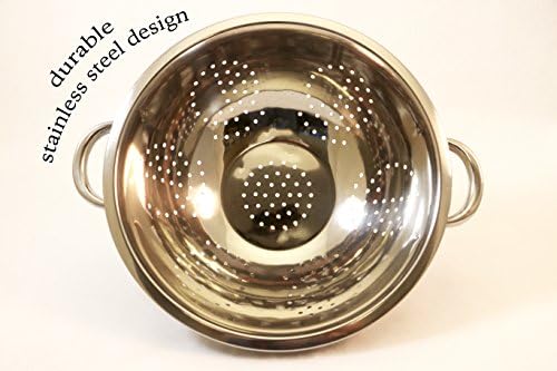 ExcelSteel 5 Qt Stainless Steel Colander Set