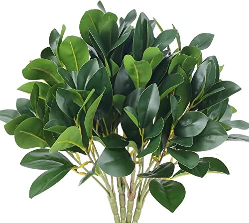 8-Piece Fake Eucalyptus Shrubs for Greenery