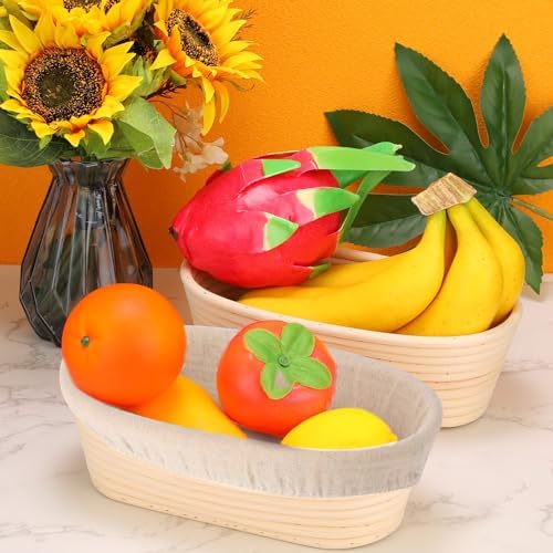 12 Set Bread Proofing Baskets Professional Baking Kit for Sourdough French Bread