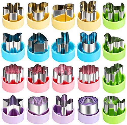 Perfect for Kids - 15 Vegetable Cutter Shapes Set