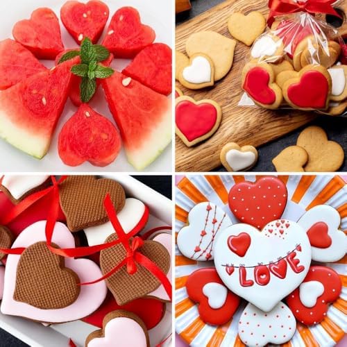 Heart-Shaped Cookie Cutter Set