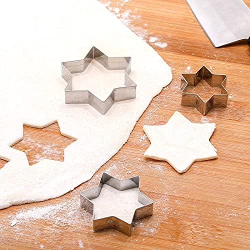 Stainless Steel Metal Cookie Cutters Set by Yinder - 108 Pcs Multipurpose Baking Tools