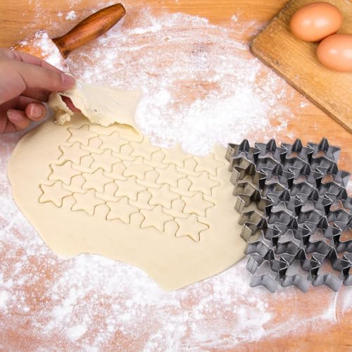 AIERSA Compact 20-Cavity Star Cookie Cutter