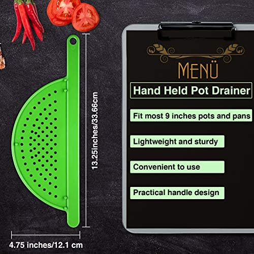 3-Piece Handled Pot Strainer Set