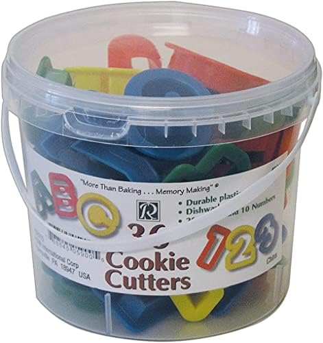 Sturdy Durable Alphabet Number Cookie Cutters